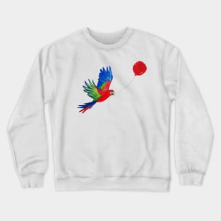 Flying Lessons -Wtercolor Illustration Crewneck Sweatshirt